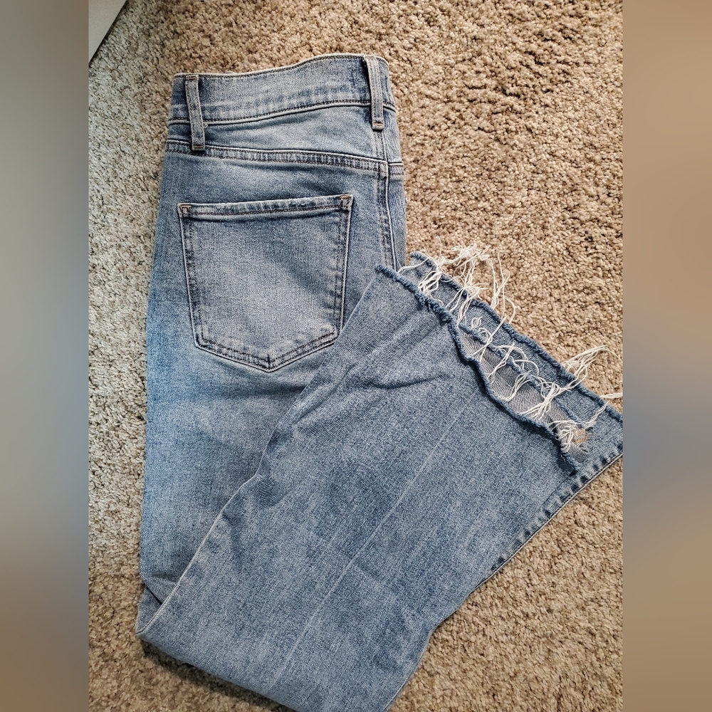 Express Light blue Flare Jeans